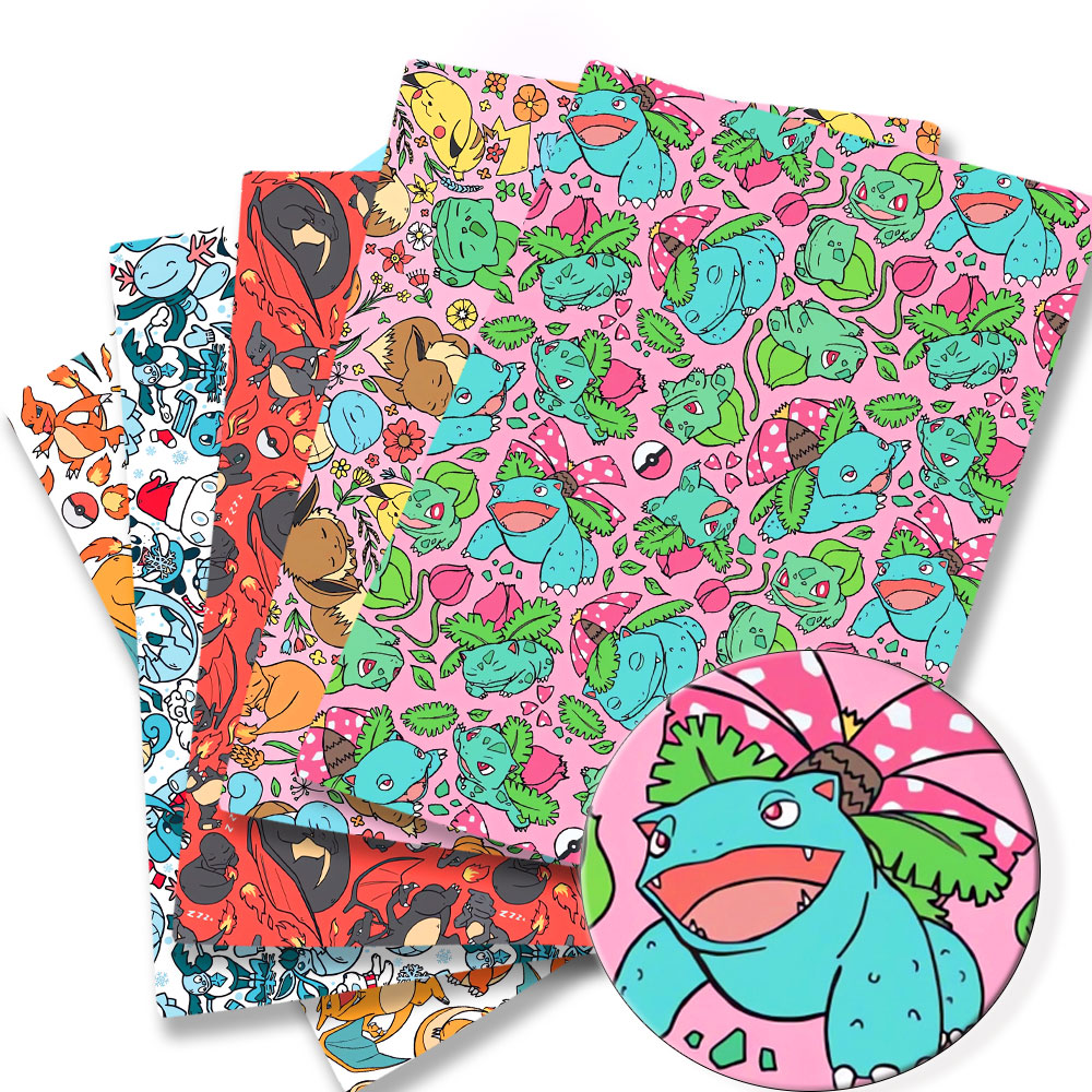 Pokemon Cartoon Fabric140*50cm - đánh giá và giá Sewing Production