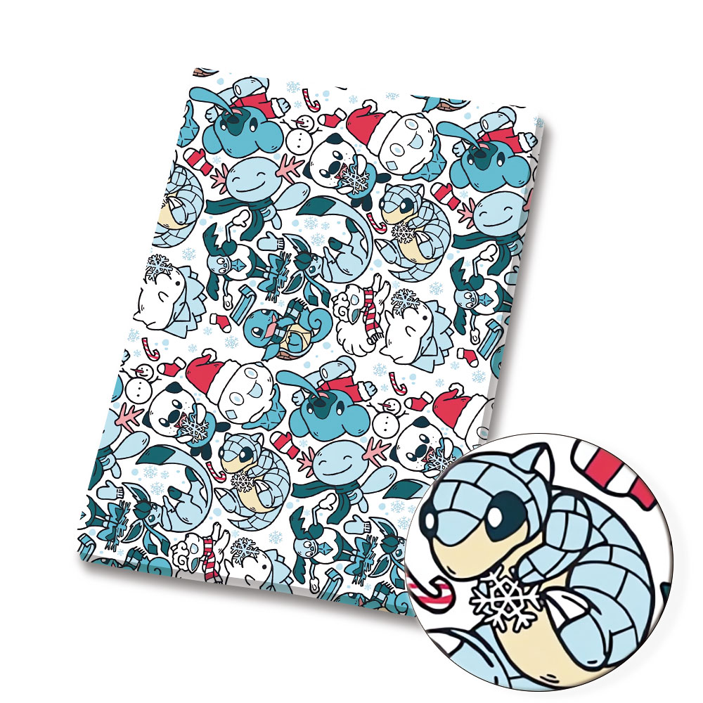 Pokemon Cartoon Fabric140*50cm - đánh giá và giá Sewing Production