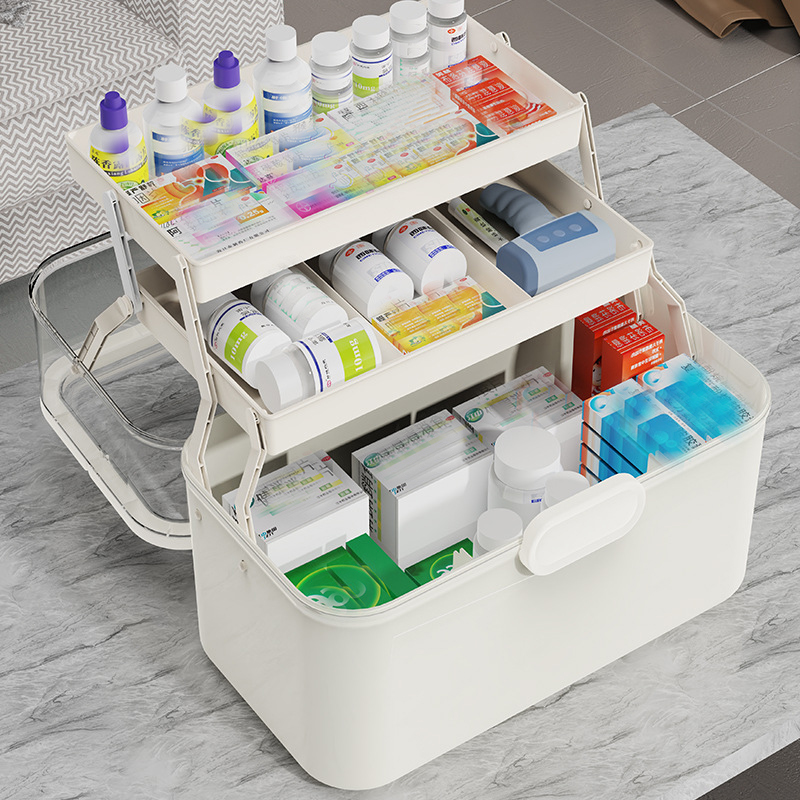 Large Capacity Clear Lid Medic - đánh giá và giá Bobbin Organizer Box
