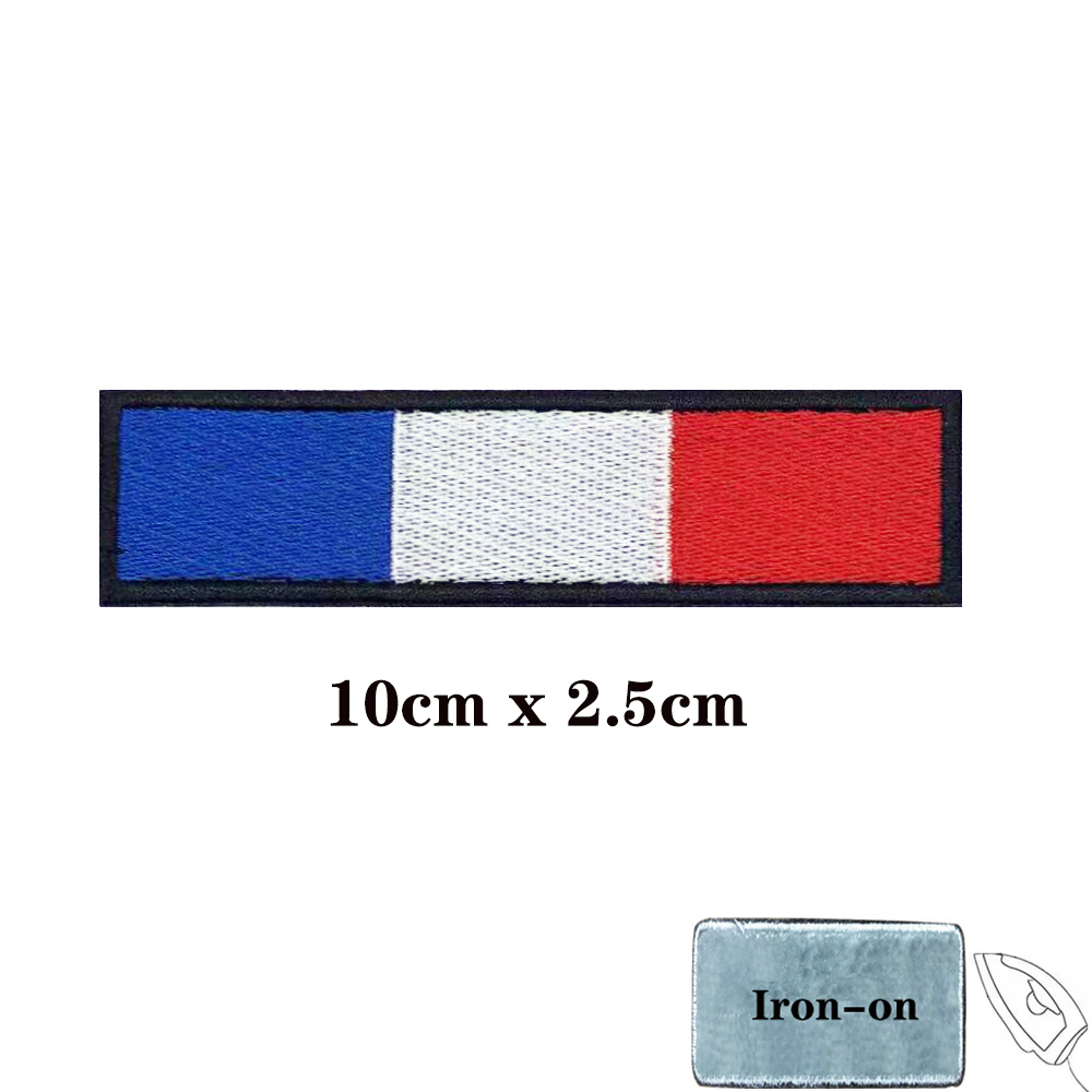 1 Máy Tính Pháp Quốc Kỳ Tay Th - đánh giá và giá Velcro Sew On