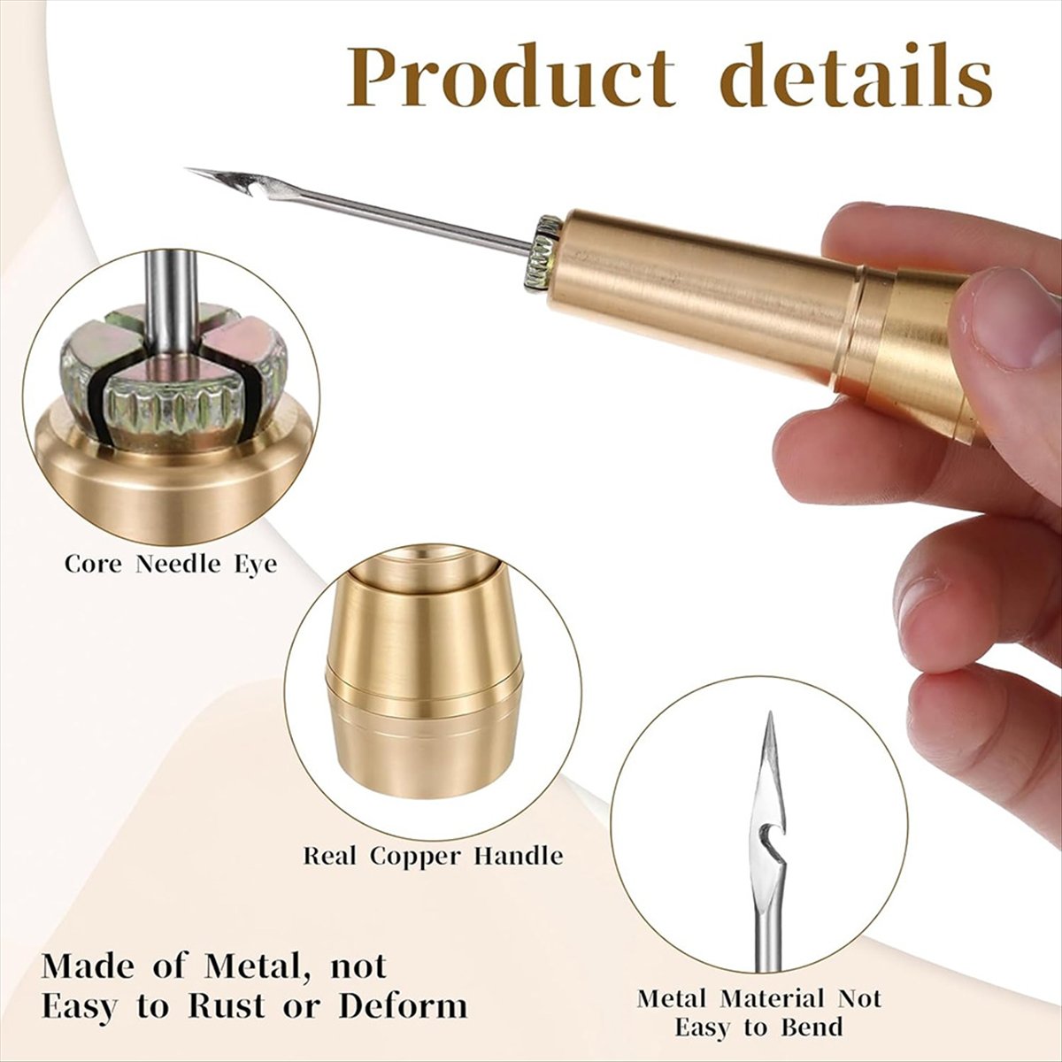 9pcs Leather Sewing Awl Kit wi - đánh giá và giá Sewing Kit
