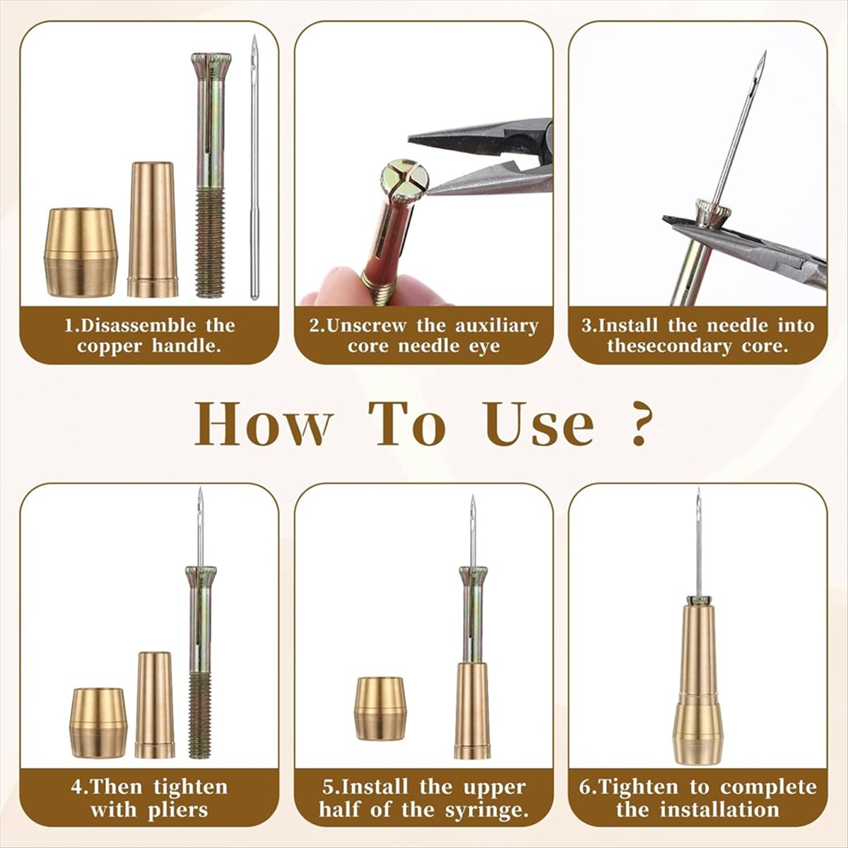 9pcs Leather Sewing Awl Kit wi - đánh giá và giá Sewing Kit