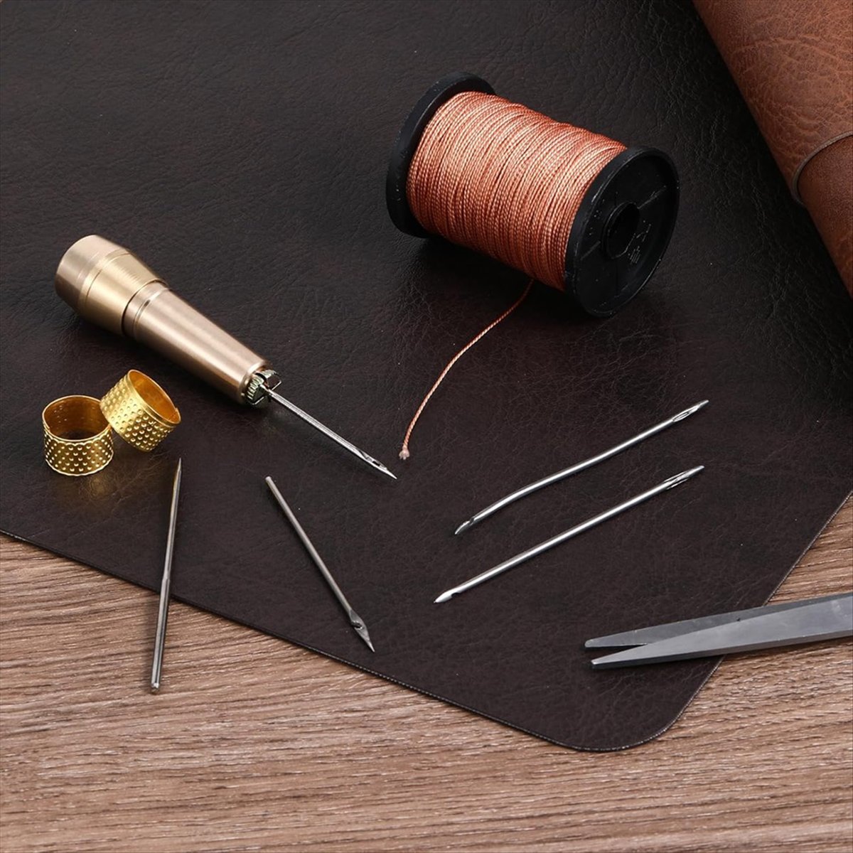 9pcs Leather Sewing Awl Kit wi - đánh giá và giá Sewing Kit