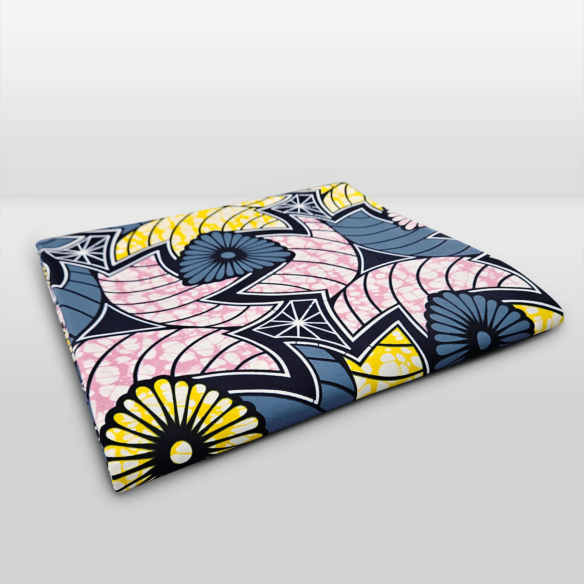Cotton African Waxed Fabric Ye - đánh giá và giá Sewing Batik
