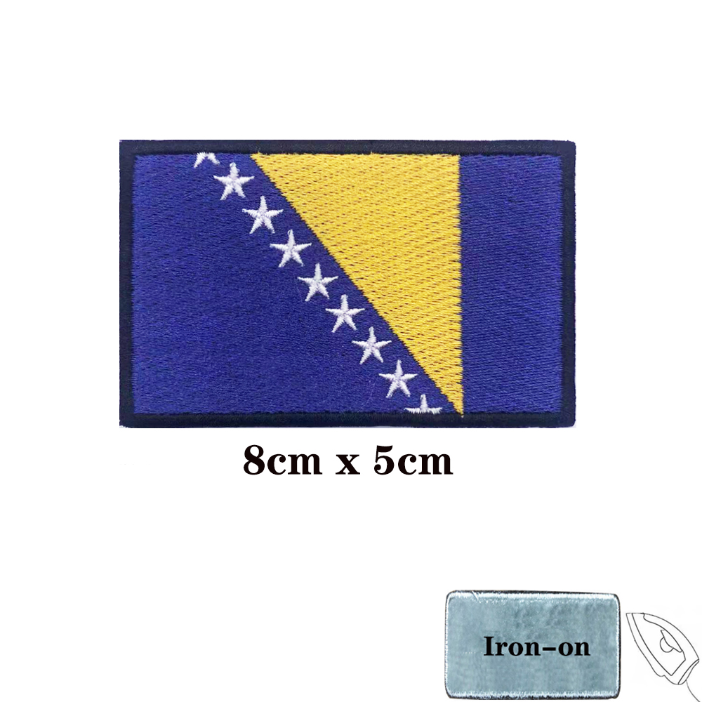 Bosnia Và Herzegovina Cờ Miếng - đánh giá và giá Velcro Sew On