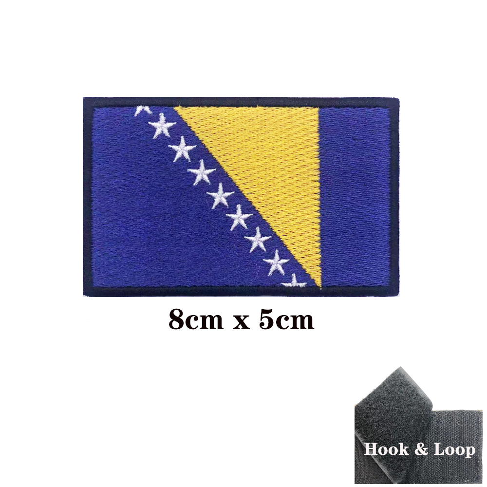Bosnia Và Herzegovina Cờ Miếng - đánh giá và giá Velcro Sew On