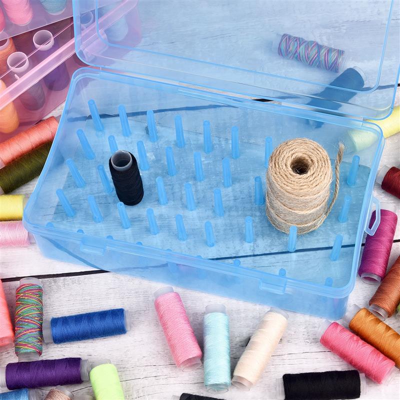 New 42 Axis Sewing Thread Stor - đánh giá và giá Bobbin Organizer Box