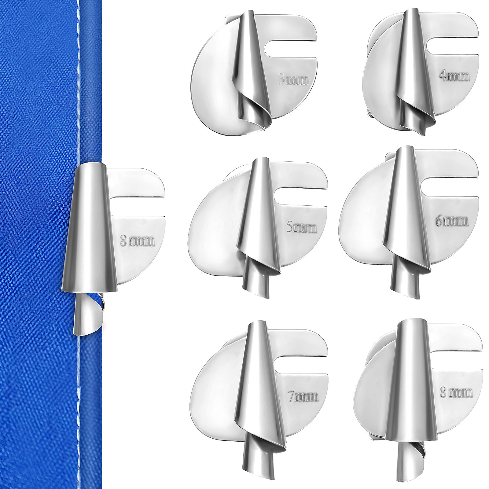 6Pcs Universal Rolled Hem Pres - đánh giá và giá Sewing Roll